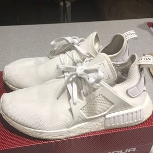 Adidas NMD XR1 boost Triple white